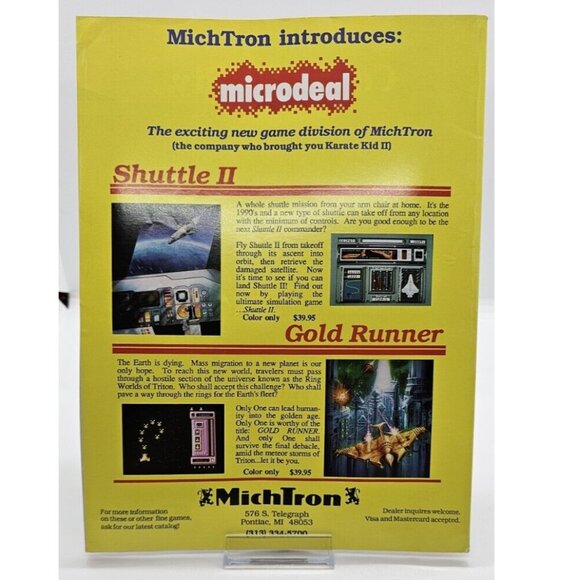 3 for 20$ VINTAGE ANTIC ATARI MAGAZINE Sept 1987 Vol 6 Number 5  8-bit W/inserts - Picture 2 of 4